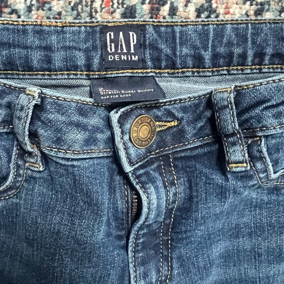 Gap Girls Denim super stretch skinny jeans - Picture 3 of 7